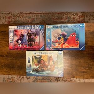 Ravensburger 100xl Puzzles | Finding Dory, Moana, Frozen 2
